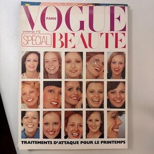 VOGUE Paris Supplement Printemps 1974 Special beauté